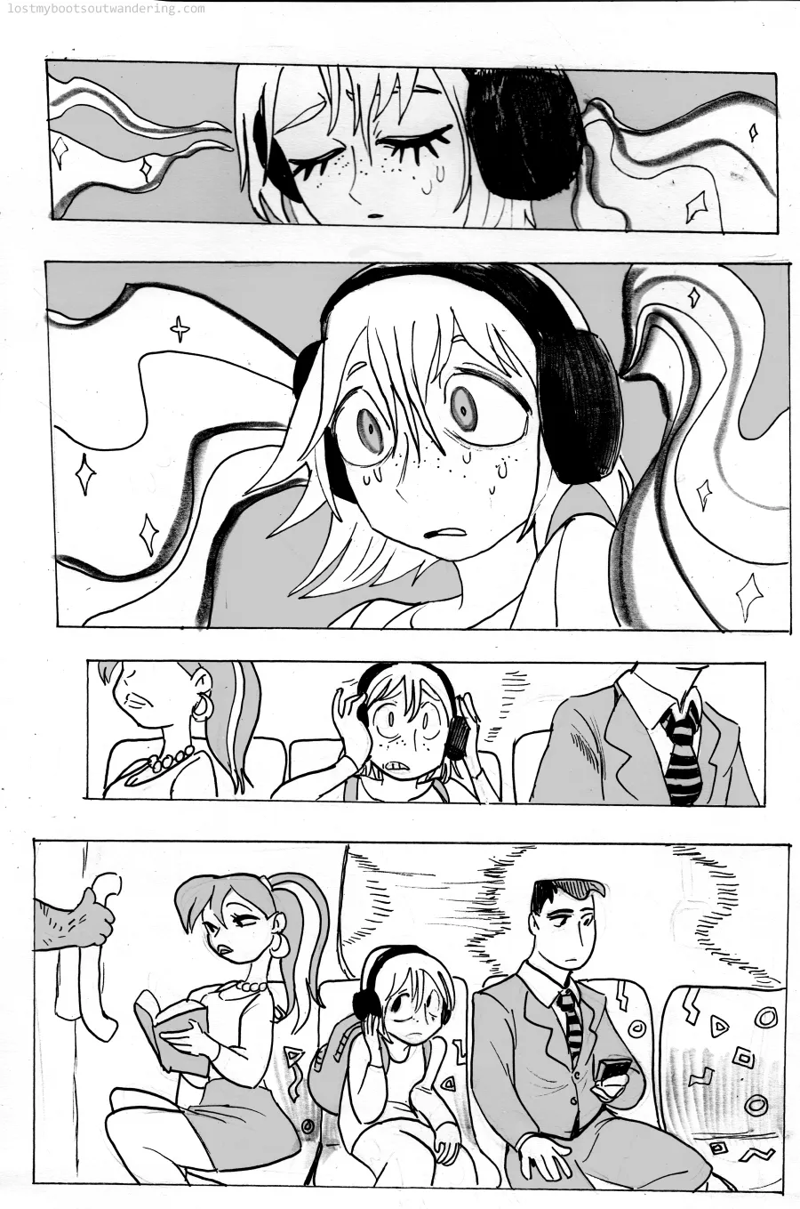  Lost My Boots Out Wandering Comic chapter 2 Trains and Sewing Machines