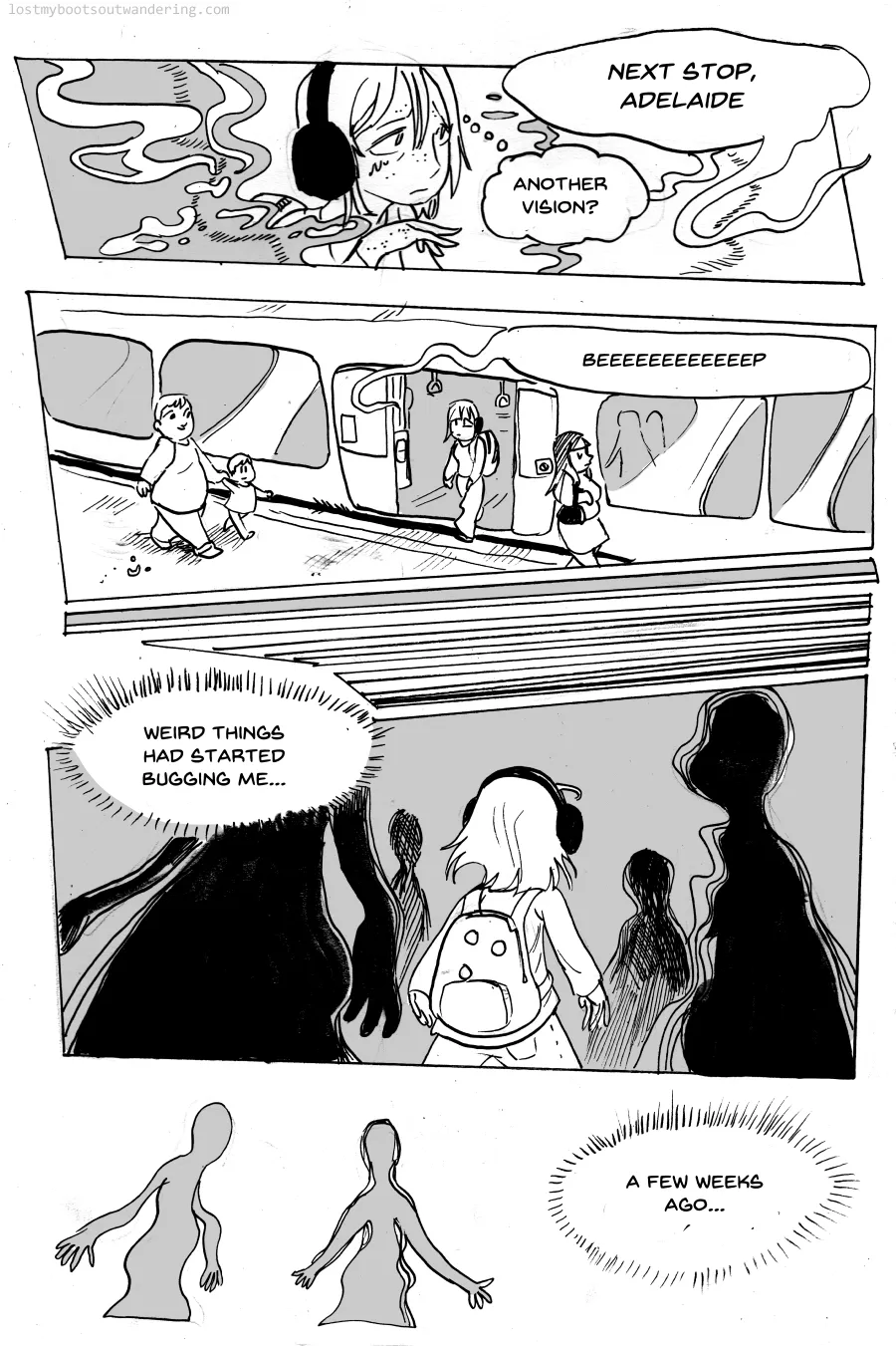  Lost My Boots Out Wandering Comic chapter 2 Trains and Sewing Machines