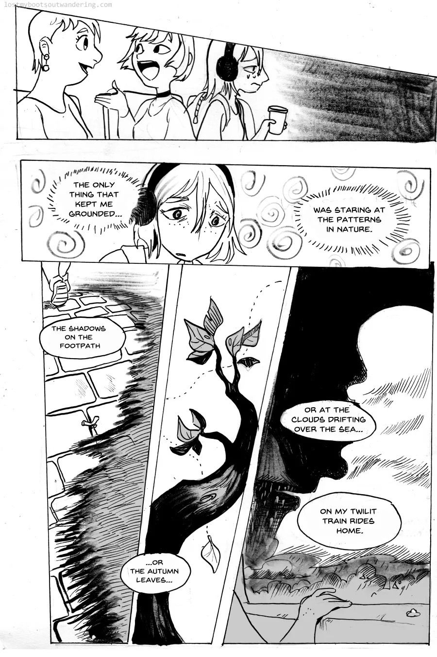  Lost My Boots Out Wandering Comic chapter 2 Trains and Sewing Machines