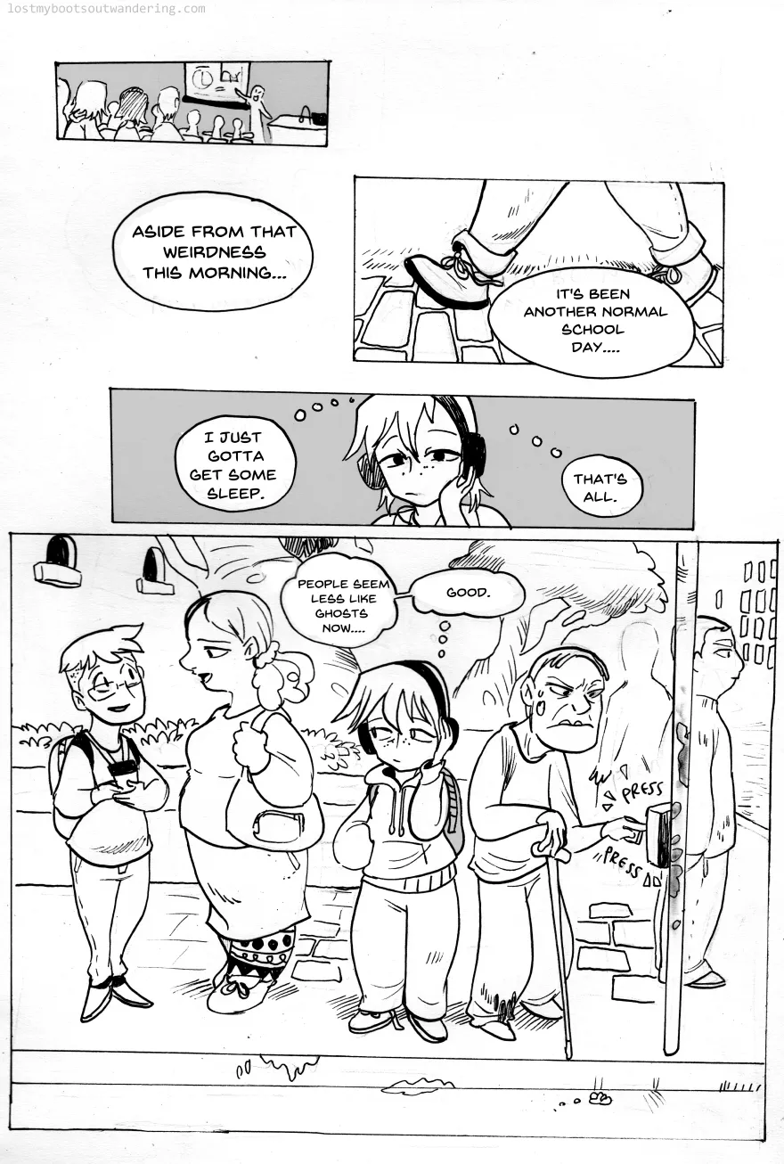  Lost My Boots Out Wandering Comic chapter 2 Trains and Sewing Machines