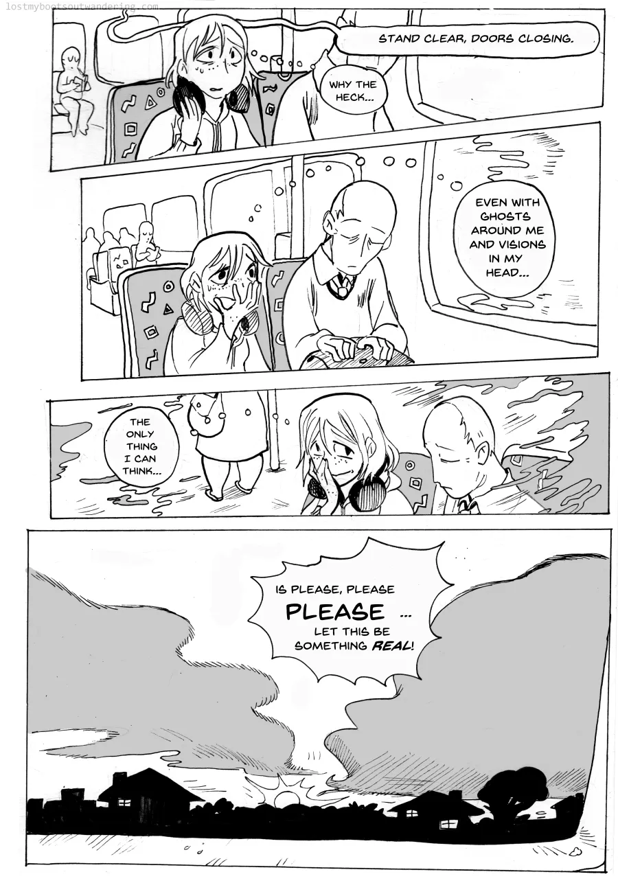  Lost My Boots Out Wandering Comic chapter 2 Trains and Sewing Machines