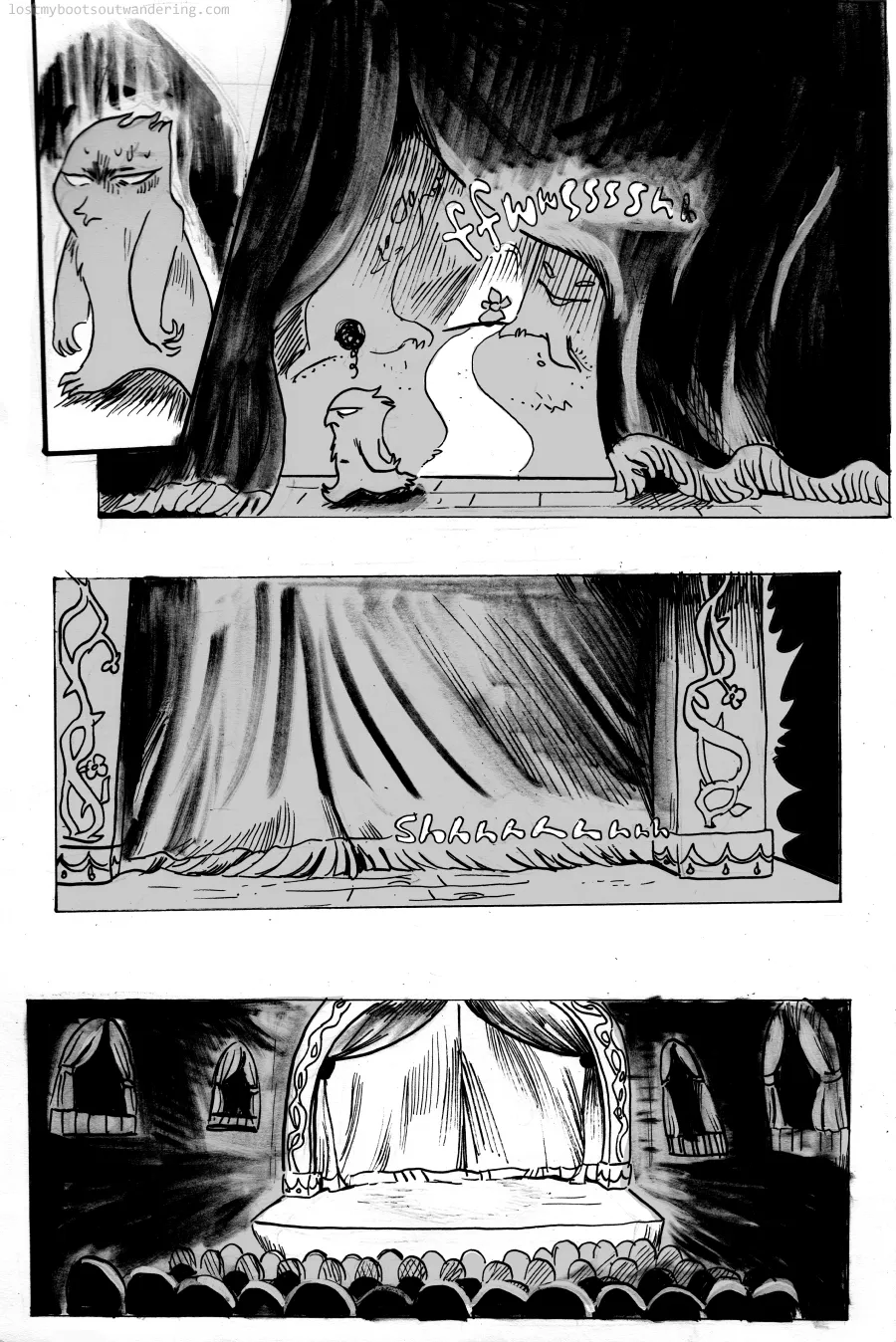  Lost My Boots Out Wandering Comic chapter 2 Trains and Sewing Machines