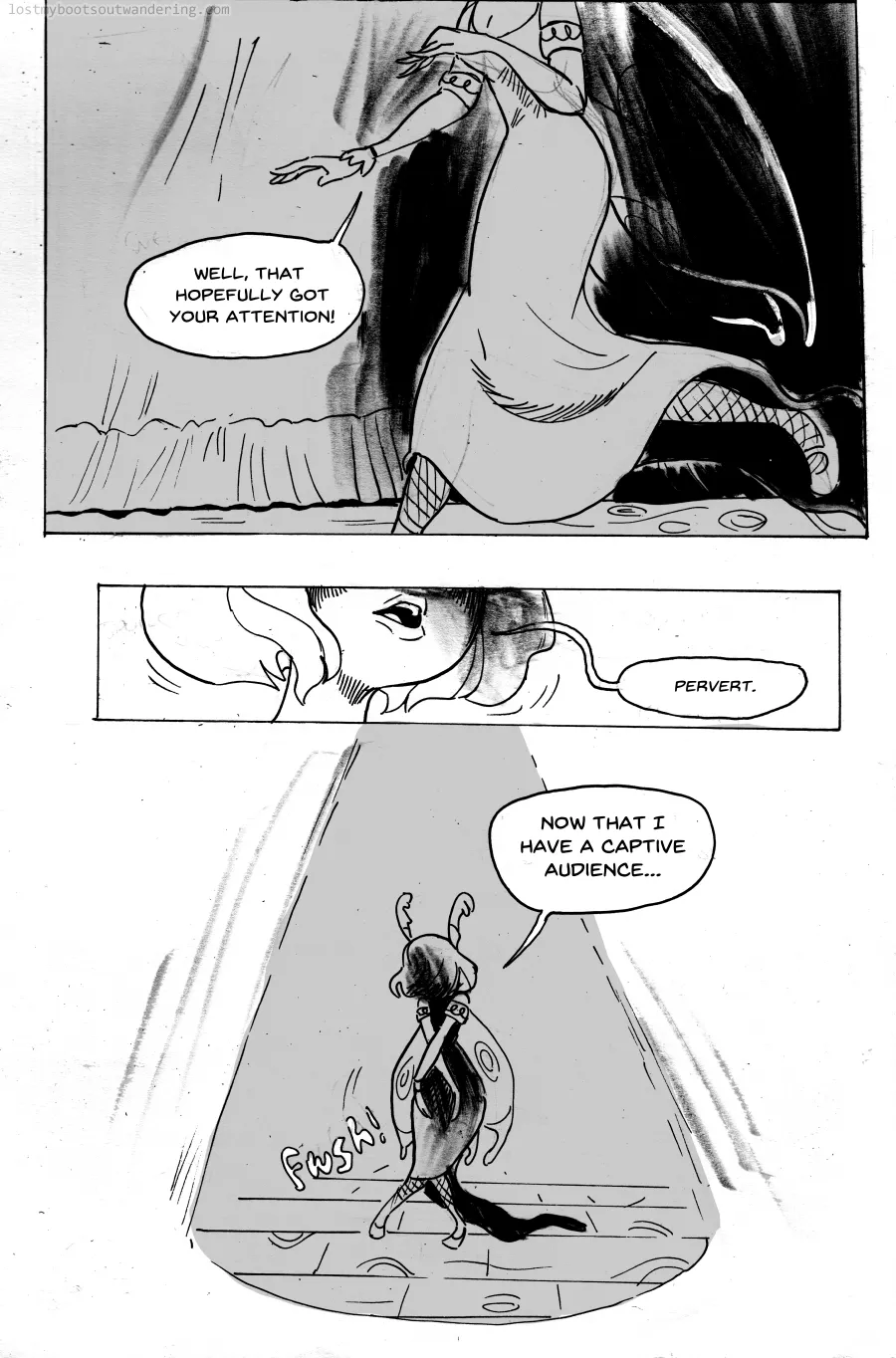  Lost My Boots Out Wandering Comic chapter 2 Trains and Sewing Machines