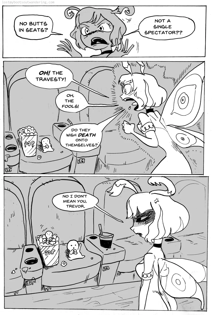  Lost My Boots Out Wandering Comic chapter 2 Trains and Sewing Machines