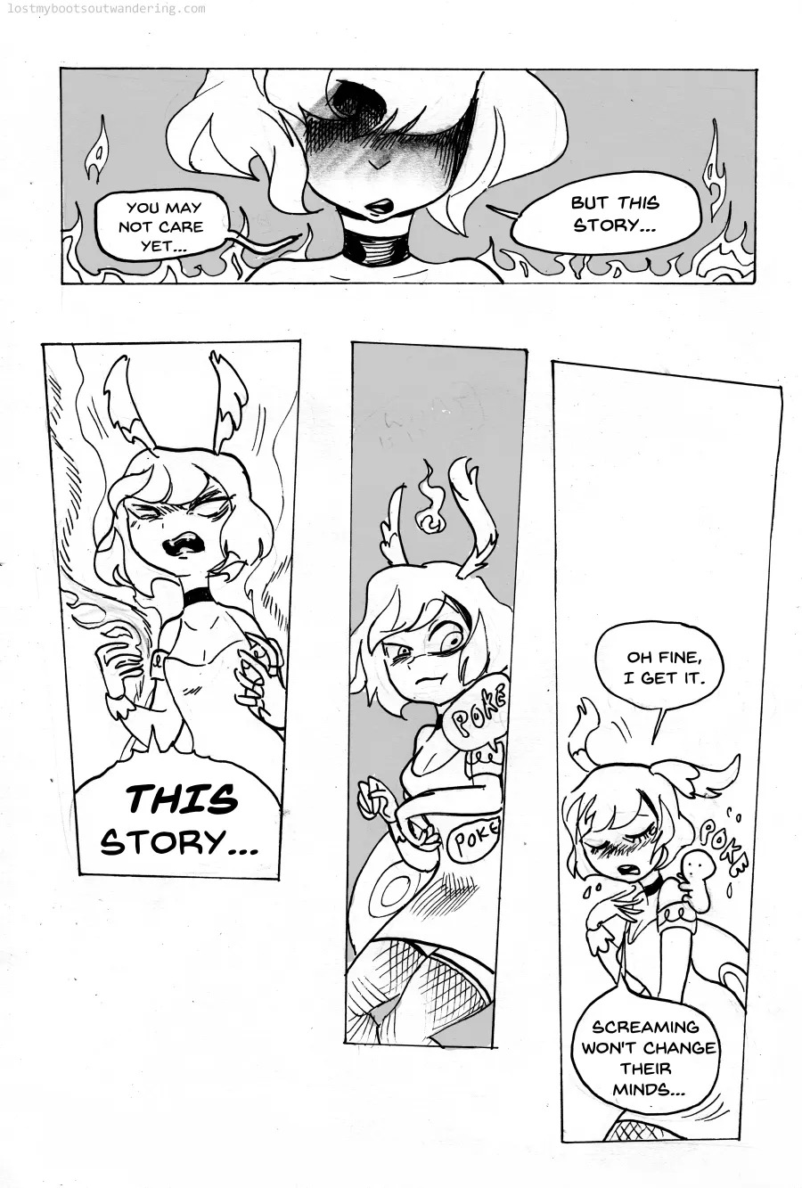  Lost My Boots Out Wandering Comic chapter 2 Trains and Sewing Machines