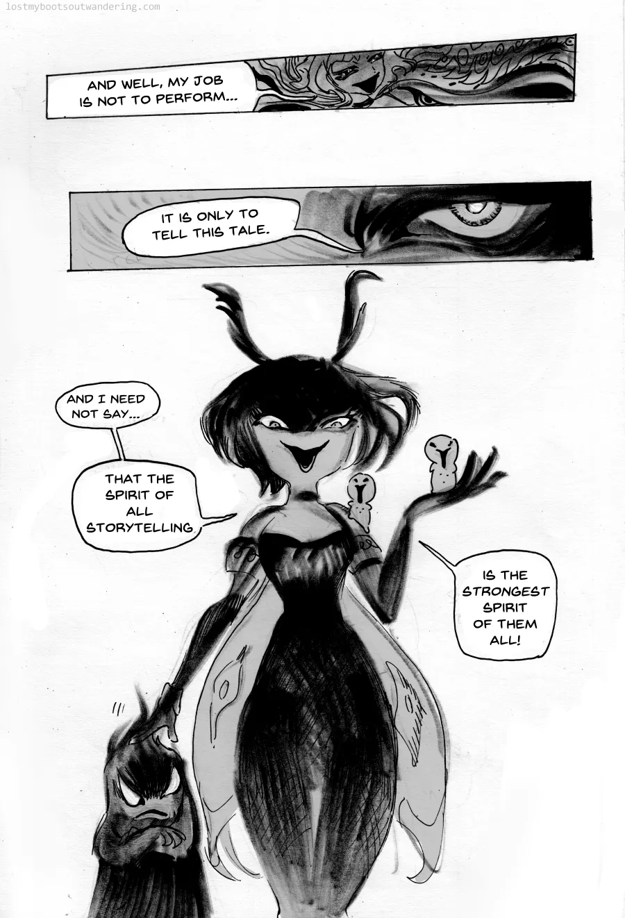  Lost My Boots Out Wandering Comic chapter 2 Trains and Sewing Machines