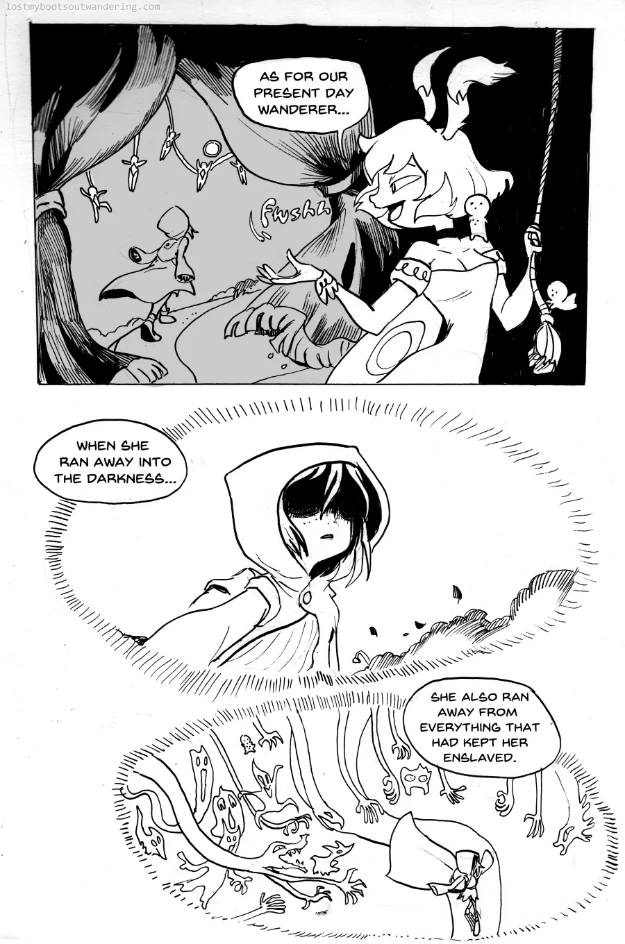  Lost My Boots Out Wandering Comic chapter 2 Trains and Sewing Machines