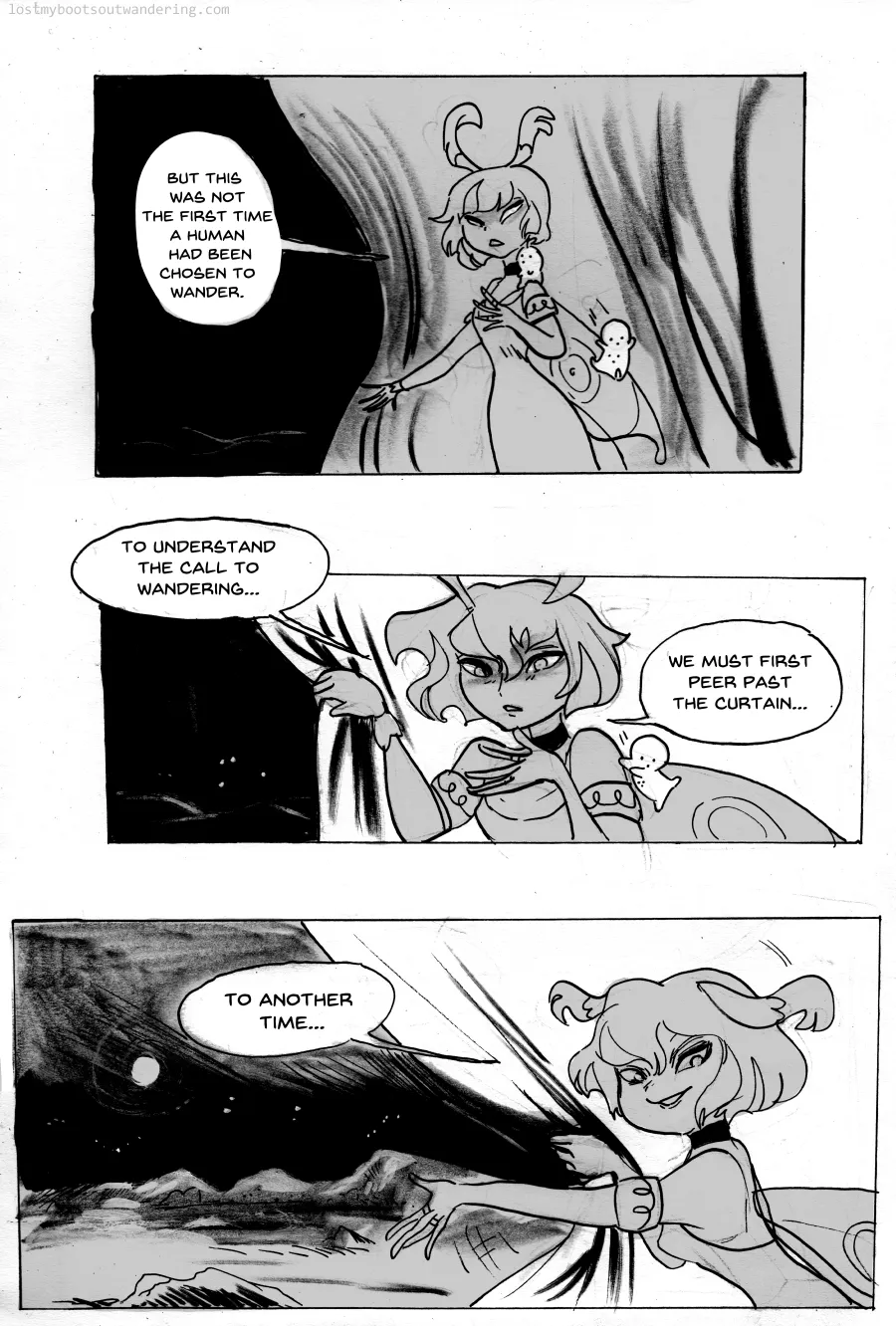  Lost My Boots Out Wandering Comic chapter 2 Trains and Sewing Machines