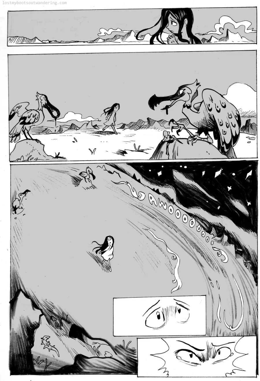  Lost My Boots Out Wandering Comic chapter 2 Trains and Sewing Machines