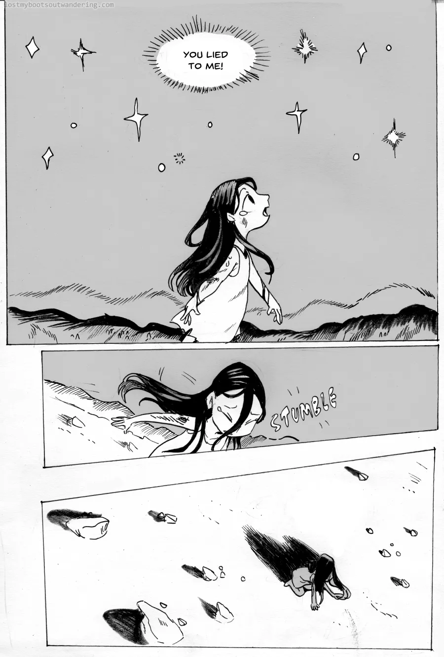  Lost My Boots Out Wandering Comic chapter 2 Trains and Sewing Machines