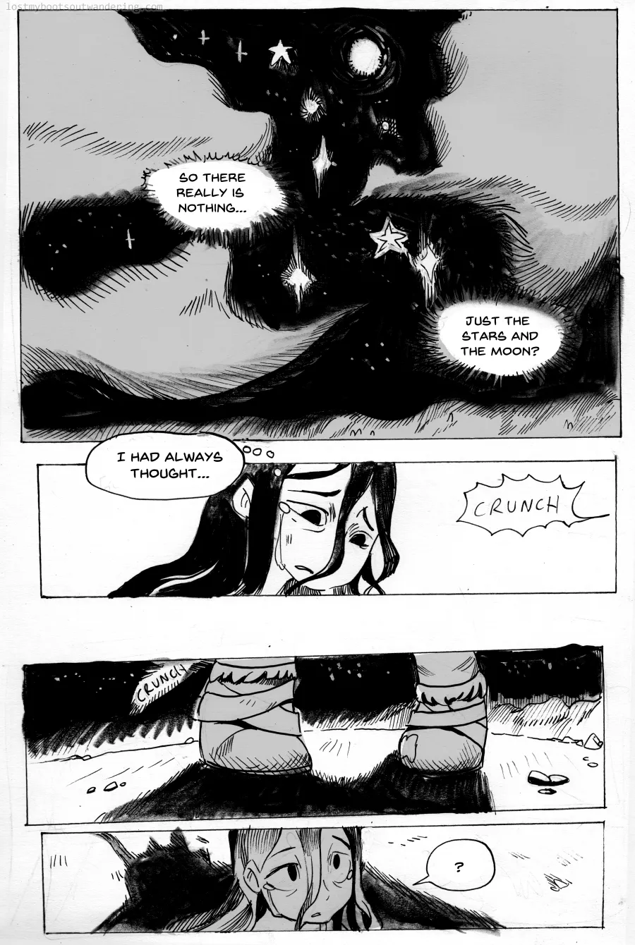  Lost My Boots Out Wandering Comic chapter 2 Trains and Sewing Machines