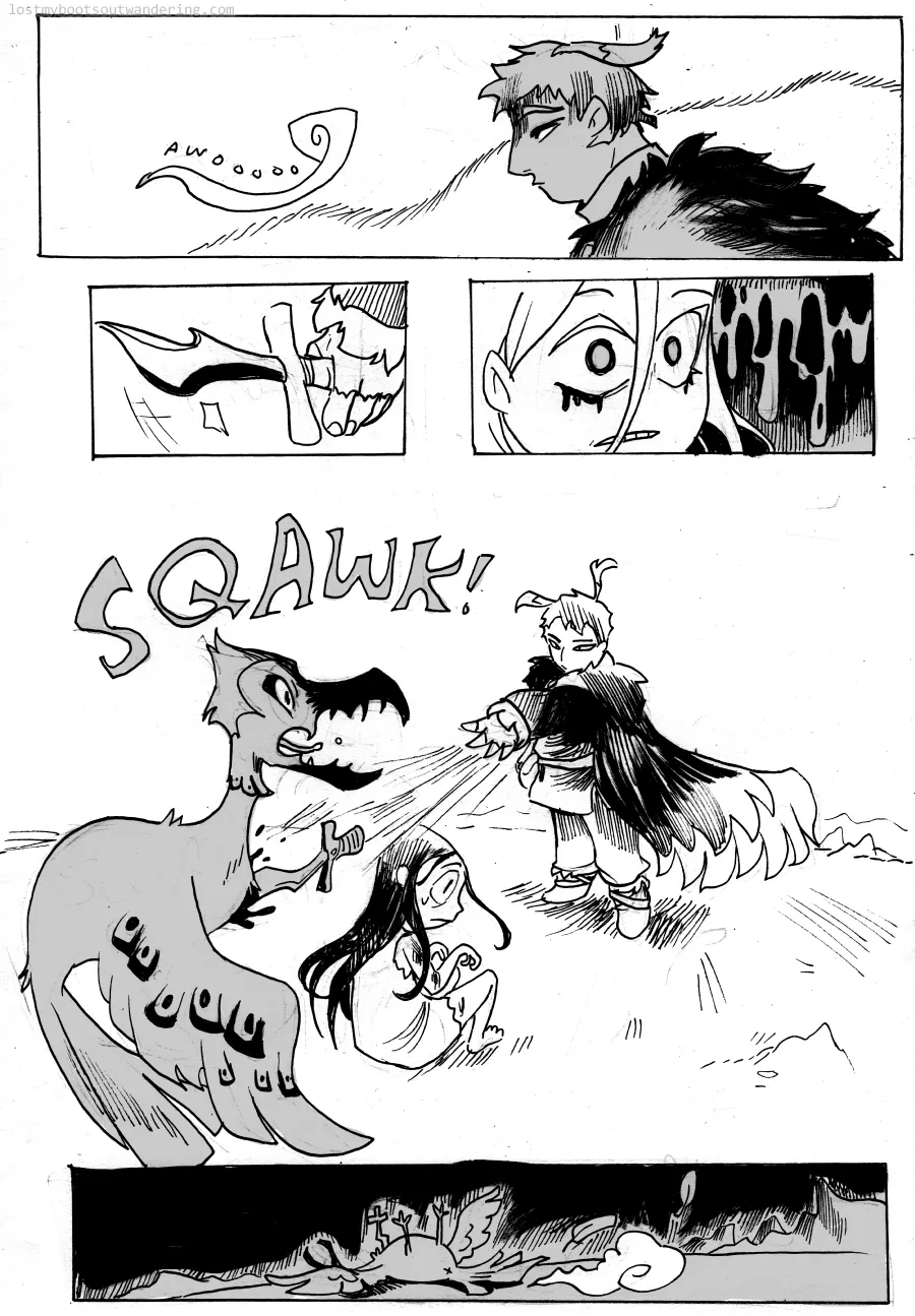  Lost My Boots Out Wandering Comic chapter 2 Trains and Sewing Machines