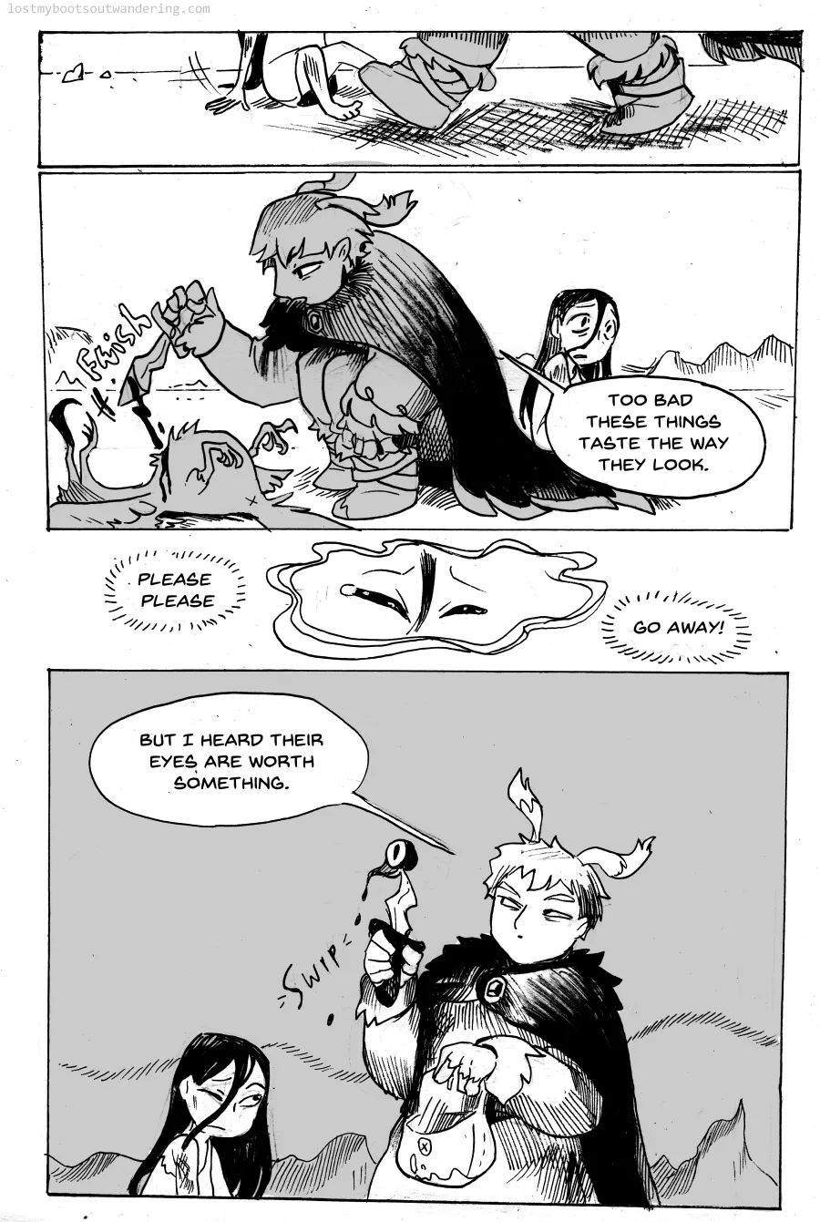  Lost My Boots Out Wandering Comic chapter 2 Trains and Sewing Machines