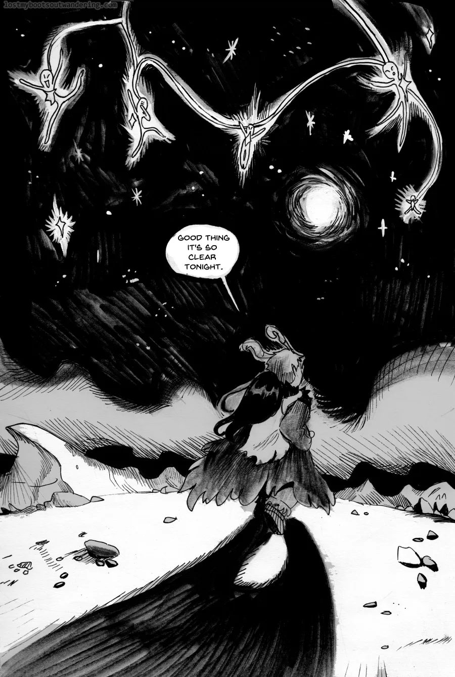  Lost My Boots Out Wandering Comic chapter 2 Trains and Sewing Machines