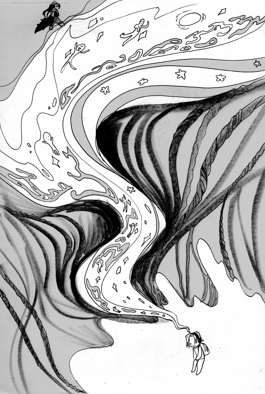  Lost My Boots Out Wandering Comic chapter 2 Trains and Sewing Machines